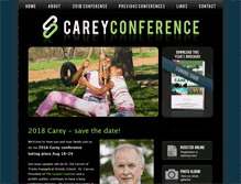 Tablet Screenshot of careyconference.net